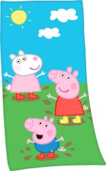 HERDING Badetuch Peppa Pig 75x100 cm