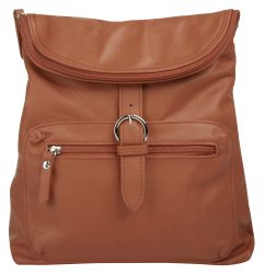 forty° Cityrucksack, echt Leder, Made in Italy