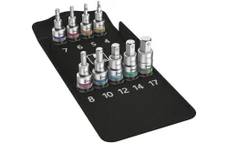 Wera 8740 C HF Steckschlüssel-Bit-Einsatz-Set 1/2 (12.5 mm) 9teilig 05004201001