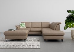 sit&more Ecksofa, wahlweise mit Kopfteilverstellung, Bettfunktion und Stauraum