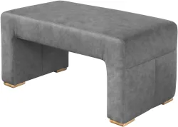 exxpo - sofa fashion Hockerbank Bodenfreie Optik