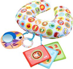 Chicco Greifspielzeug »Animal Tummy Time«, Spielkissen