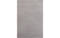 ELLE DECORATION, ELLE DECORATION Designteppich »Panglao«, rechteckig, 14 mm Höhe, Supersofter Kurzflor, Hoch-Tief Struktur Optik, Modernes Design, Wohnzimmer, Schlafzimmer, Robust, Pflegeleicht