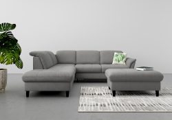 sit&more Ecksofa, wahlweise mit Kopfteilverstellung, Bettfunktion und Stauraum