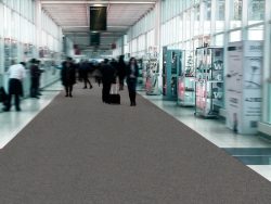 Primaflor-Ideen in Textil Läufer »Eventteppich PODIUM«, rechteckig, 2,6 mm Höhe, Breite 200 cm, robuster Nadelfilz, Uni Farben, In- und Outdoor geeignet, ideal für Events & und Veranstaltungen