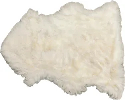 KARE Design - Lammfell Heidi Weiss 85x60cm, One Size