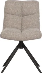 mutoni - Drehstuhl Vinny Bouclé sand, One Size