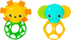 Bright Starts Greifspielzeug »Soother Pals Easy-Grasp Teether Toys«