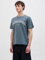 Jack & Jones T-Shirt »JORALMERIA BOLD BRANDING TEE SS CN«, mit Logo Druck