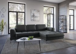 sit&more Ecksofa »Bendigo V«, inklusive Sitztiefenverstellung, Bodenfreiheit 15 cm, wahlweise in 2 unterschiedlichen Fussfarben