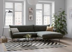 andas Ecksofa »Stine«, Besonderes Design durch Kissenoptik und Keder, Design by Morten Georgsen