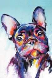 Bönninghoff Leinwandbild, Hund, (1 St.)