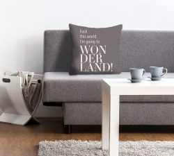 queence Dekokissen »Wonderland«, (1 St.), mit Schriftzug
