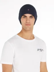 Tommy hilfiger TH FLAG PIMA COTTON BEANIE-0 Einmalige Grösse