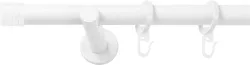SN DECO GROUP Gardinenstange Ø 19 mm 1 läufig-läufig Fixmass;kürzbar