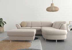 sit&more Ecksofa, wahlweise mit Bettfunktion, Bettkasten und Kopf- und Armteilverstellung