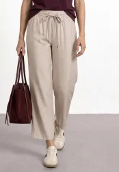 High Waist Wide Leg Hose im Loose Fit