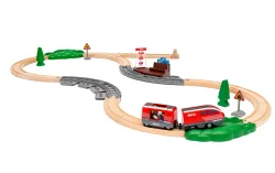 Brio - Pull Back Train Set, Multicolor