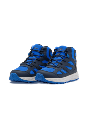 Jack Wolfskin Wasserdichte Wanderschuhe Kinder Woodland 2 Texapore Mid Kids 33 blau night blue