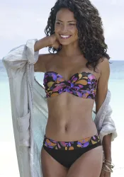 Vivance Bügel-Bandeau-Bikini in getwisteter Optik