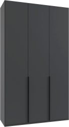 Wimex Kleiderschrank »Mugano,in 8 Breiten,3 Höhen,2 Tiefen, viele Farben, Made in Germany«, (in Basic oder Premium Ausstattung mit 2 weiteren Einlegeböden), mit langen oder kurzen Griffen aus Metall, mit oder ohne Spiegel