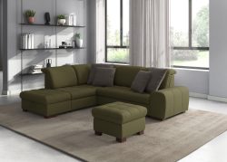 sit&more Ecksofa, wahlweise mit Bettfunktion, Stauraum und Kopfteilverstellung, auch erhältlich in dem besonders leicht mit Wasser zu reinigendem 