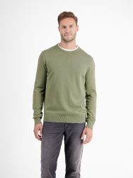 LERROS Strickpullover »LERROS Crewneck Strickpullover«