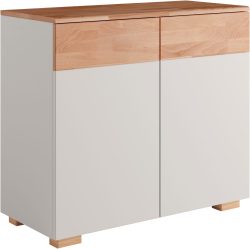 Home affaire Kommode »Citra teilmassiv«, Breite 90cm,moderne grifflose Optik mit push to open Funktion