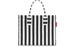 Einkaufstasche Reisenthel Summerstripes Black Polyester B 42 H 35 cm