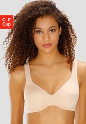 LASCANA Minimizer-BH, mit Bügel und nahtlosen Cups