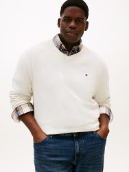 Tommy Hilfiger Big & Tall V-Ausschnitt-Pullover 