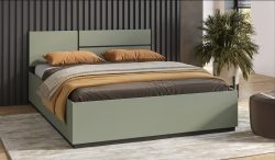 Home affaire Bettgestell »Cross, moderner Bettrahmen«, Doppelbett in zwei Grössen, stabiles Bettgestell