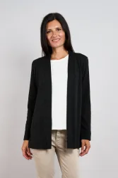 Seidel Moden Longstrickjacke ohne Verschluss / MADE IN GERMANY