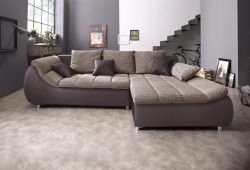 my home Ecksofa »Liliana«, wahlweise mit Bettfunktion