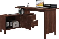 Home affaire Schreibtisch »Liva«, Breite 140-220 cm