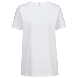 Shirt Kurzarm Damen Weiss L
