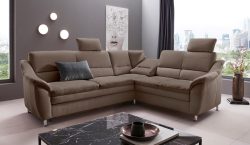 Places of Style Ecksofa »Cardoso«, Federkern, wahlweise mit Bett, Schubkasten, teilweise Relaxfunktion