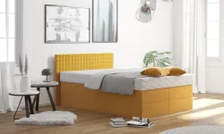 Westfalia Schlafkomfort Boxspringbett mit Zierkissen, wahlweise mit Topper