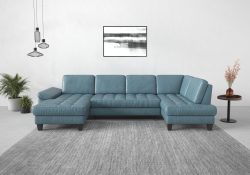 sit&more Wohnlandschaft, wahlweise mit Bettfunktion, Bettkasten, Sitztiefenverstellung