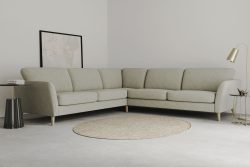 Home affaire Ecksofa »Marseille«, gleichschenklig, aus Eiche-Massivholz Beinen, verschiedene Bezüge