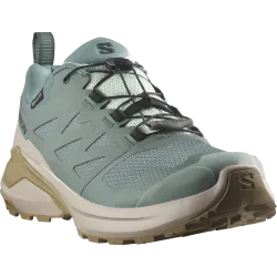 Salomon X-Adventure Gore-Tex® Damen Trekkingschuh Grün, Damen, Größe: 5