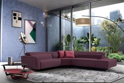 Egoitaliano Ecksofa »Stefanie«, mit Relaxfunktion und verstellbaren Kopfteilelementen