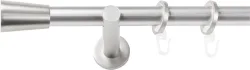 SN DECO GROUP Gardinenstange Ø 19 mm 1 läufig-läufig Fixmass;kürzbar