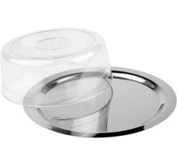 Kuchentablett Finesse, rund ca. D38cm Edelstahl