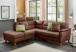 Home affaire Ecksofa »Palmera«, Federkern, wahlweise mit Bettfunktion und mit/ohne Stauraum