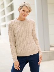 Classic Basics Rundhalspullover »Langarm-Pullover«