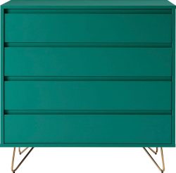 Kommode matt grün 90x90