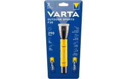 Varta LED Outdoor Sports Flashlight 2AA - Taschenlampe (Gelb)