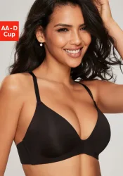 LASCANA Push-up-BH ohne Bügel, nahtlos vorgeformt, bequemer Basic-BH