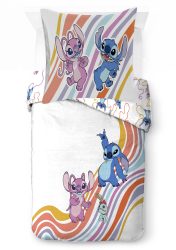 Disney Kinderbettwäsche »Disney Lilo & Stitch Bettbezug-Set 135x200 cm + Kissenbezug 80x80 cm« 2 tlg. tlg. 100 % Baumwolle, maschinenwaschbar, wendbar